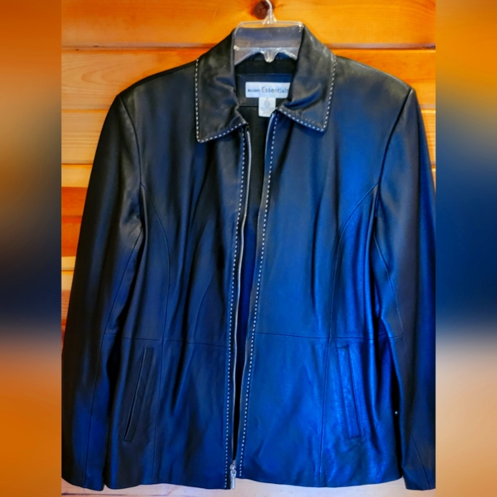 Leather jacket